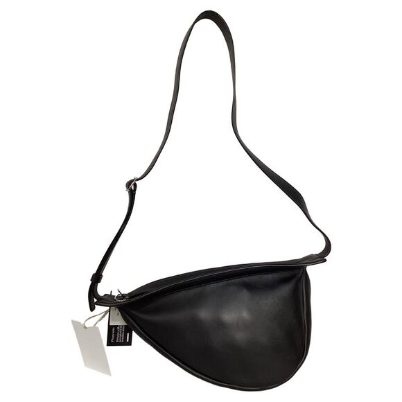 Pre Loved The Row Vintage Leather Shoulder Bag Women black Shoulder Bags - Picture 5 of 8